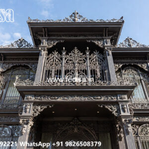Luxury Villa Exterior Iron Roofing Ideas No-0642