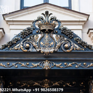 Premium Decorative Iron Mesh Villa Exterior No-0659