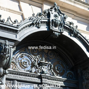 Luxury Villa Elevation Iron Decorative Panels No-0663