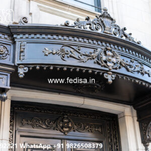 Premium Villa Exterior Iron Decorative Framework No-0676