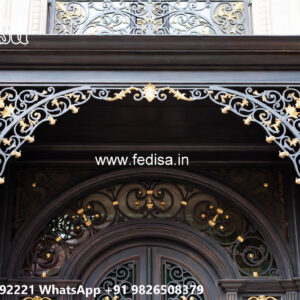 Villa Elevation Iron Design with Attractive Luxury Finish No-0679