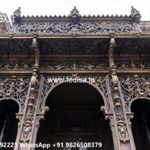 Premium Decorative Iron Roof Design for Villas No-0684