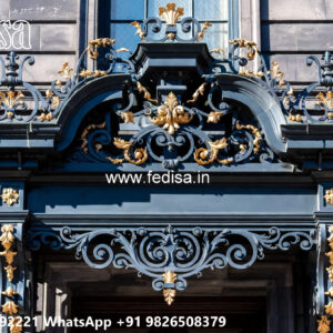 Luxury Villa Front Iron Mesh Inspirations No-0685