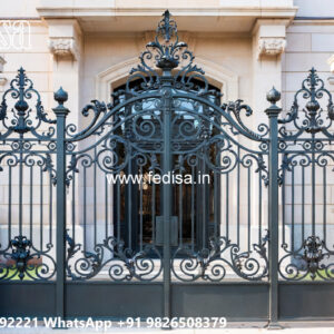 Decorative Exterior Iron Framework for Luxury Villas No-0690