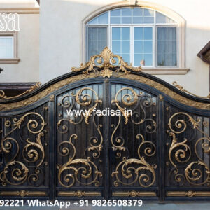 Contemporary Luxury Villa Iron Cladding Design No-0698
