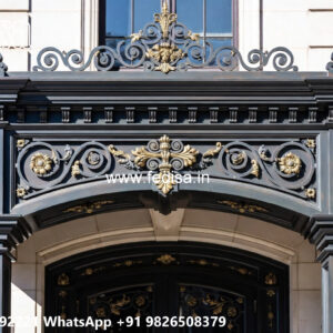 Attractive Villa Front Iron Structural Beauty No-0699
