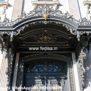 Villa Elevation Iron Design Ideas for Modern Luxury Villas No-0700