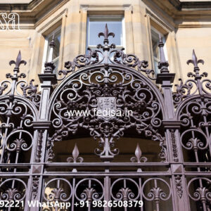 Luxury Villa Exterior Iron Decorative Patterns No-0705
