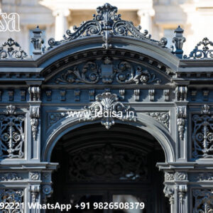 Modern Villa Front Iron Decorative Concepts No-0708