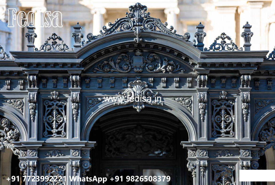 Modern Villa Front Iron Decorative Concepts No-0708