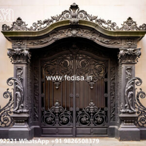 Attractive Villa Iron Exterior Wall Patterns No-0717