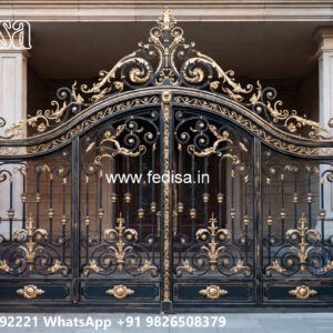 Stylish Exterior Iron Cladding for Luxury Villas No-0726