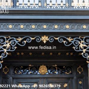 Stylish Villa Front Iron Luxury Concepts No-0736