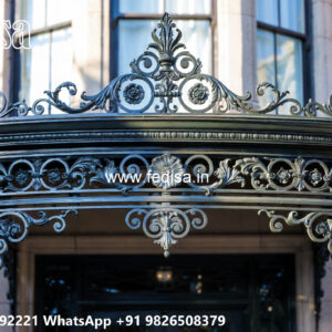 Premium Decorative Iron Balcony for Luxury Villas No-0752