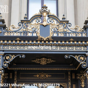 Contemporary Decorative Iron Wall for Villas No-0765