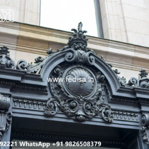 Attractive Villa Exterior Iron Structural Inspirations No-0768
