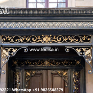Contemporary Modern Villa Iron Exterior Concepts No-0776