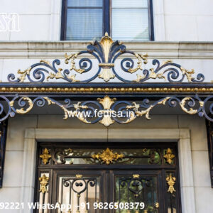 Attractive Decorative Iron Wall Design for Villas No-0777