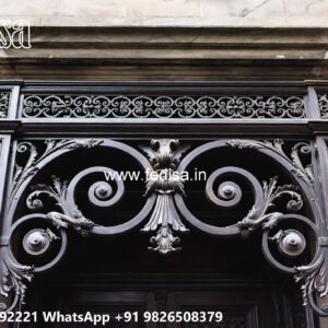 Villa Elevation Iron Design with Premium Outdoor Patterns No-0781