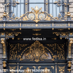 Modern Villa Exterior Iron Framework Ideas No. 0782