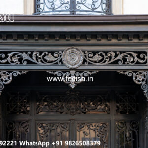 Elegant Modern Villa Iron Exterior Patterns No-0794