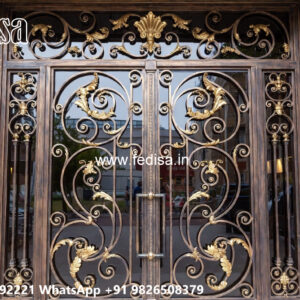 Luxury Villa Exterior Iron Framework Inspirations No-0797