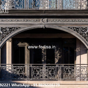 Elegant Decorative Iron Concepts for Villa Front No-0802