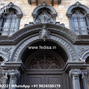 Stylish Villa Exterior Iron Artistic Framework No-0803