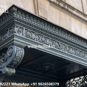 Contemporary Decorative Iron Balcony for Villas No-0812