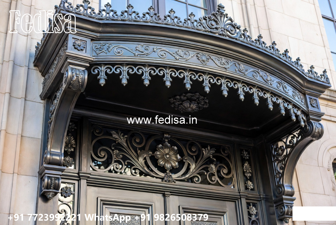 Luxury Villa Front Iron Artistic Concepts No-0813
