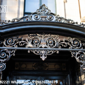 Attractive Villa Front Iron Cladding Concepts No-0842