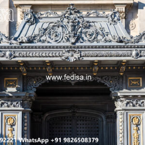 Elegant Decorative Iron Feature Wall for Villas No-0844
