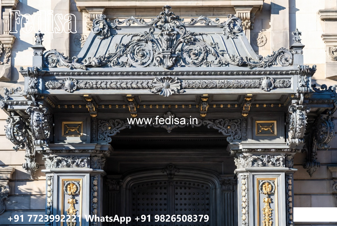 Elegant Decorative Iron Feature Wall for Villas No-0844