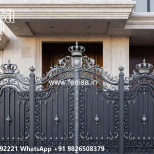 Luxury Villa Front Iron Geometric Concepts No-0847