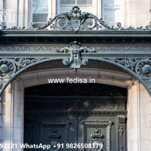 Attractive Modern Villa Exterior Iron Design No-0854