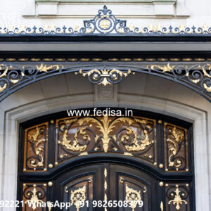 Premium Villa Exterior Iron Front Inspirations No-0859