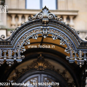 Attractive Villa Exterior Iron Artistic Concepts No-0867