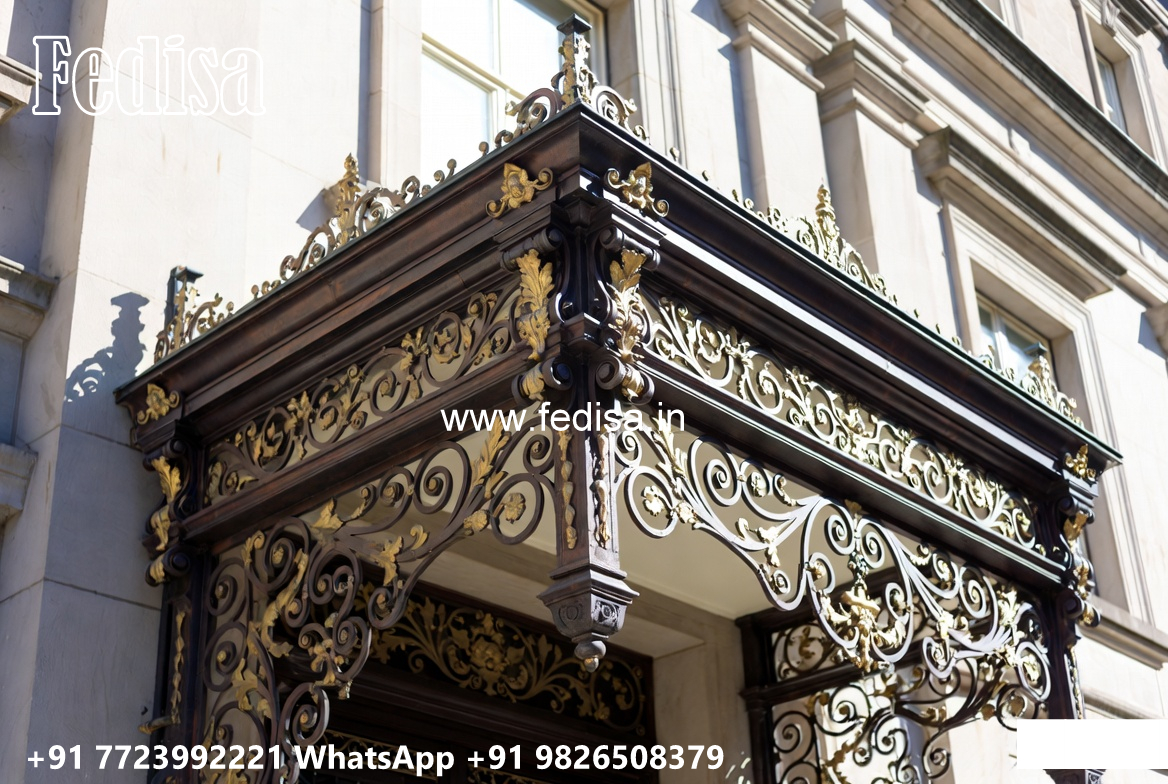 Attractive Decorative Iron Concepts for Villa Exterior No. 0884