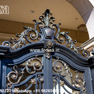Luxury Villa Front Iron Exterior Inspirations No-0889