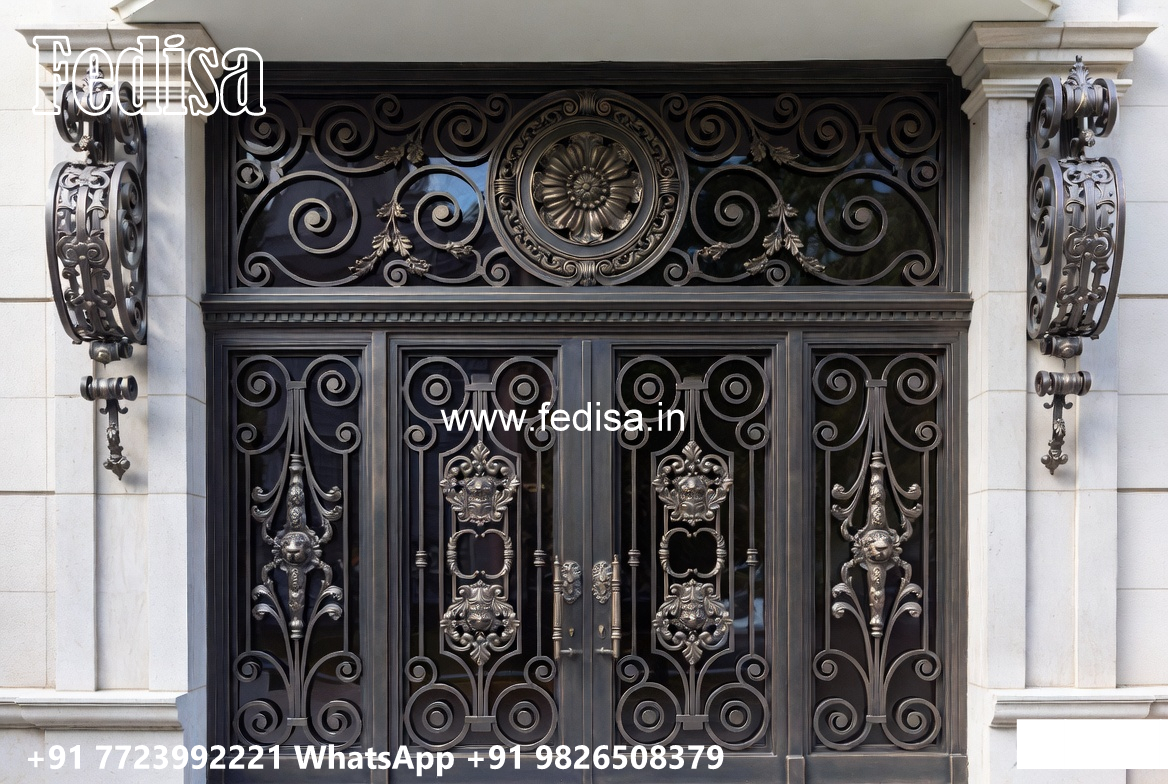 Stylish Decorative Iron Wall Patterns for Villas No-0891