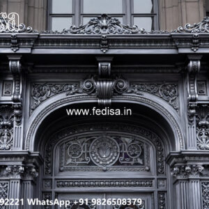 Stylish Decorative Iron Cladding Ideas for Villas No-0913