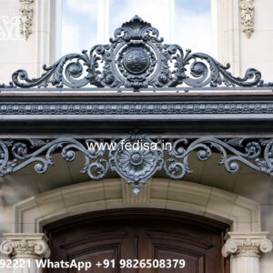 Attractive Villa Exterior Iron Structural Beauty No-0935