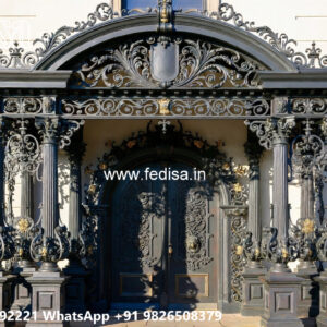 Elegant Luxury Villa Exterior Iron Patterns No-0949