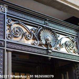 Contemporary Decorative Iron Balcony Concepts for Luxury Villas No-0951