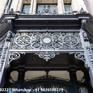 Villa Elevation Iron Design with Premium Decorative Features No-0958