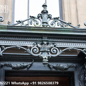 Contemporary Decorative Iron Front Panels for Villas No-0959