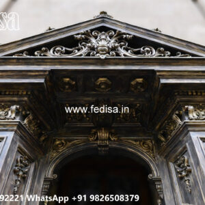 Attractive Villa Exterior Iron Artistic Inspirations No-0960