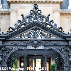 Modern Villa Exterior Iron Artistic Concepts No-0973