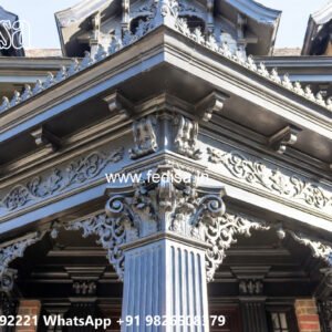 Premium Villa Exterior Iron Artistic Concepts No-0991