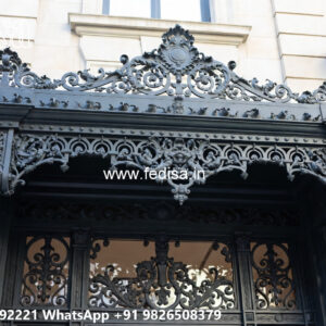 Elegant Modern Villa Exterior Iron Artistic Beauty No-0998